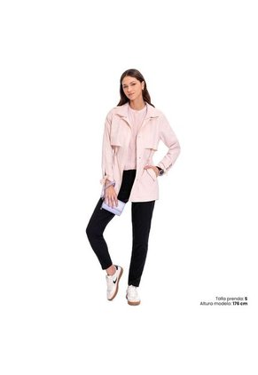 Chaqueta Casual Para Mujer Sandino Rosada