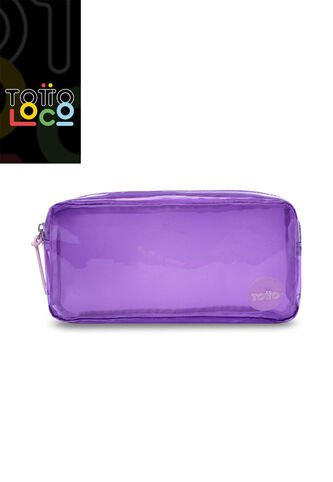 Cartuchera Escolar Mediana Para Niña Purple Morada Totto