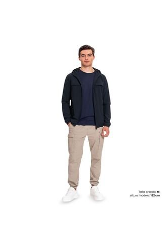 Chaqueta Para Hombre Ice Solid Azul Totto
