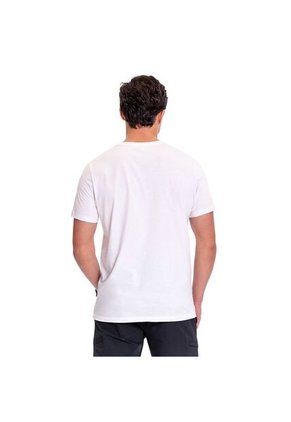 Camiseta Estampada Para Hombre Atena Manga Corta Blanca