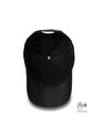 Gorra Beisbolera Relyx 3.0 Con Filtro UV Color Negra de Totto