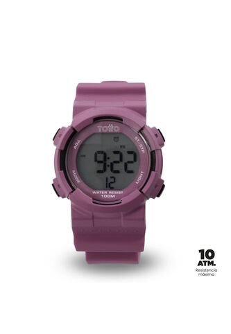 Reloj Digital Pixel Color Rosado Rose Totto
