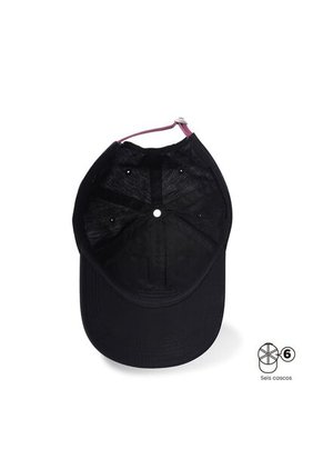Gorra Beisbolera Forsitia 2.0 Con Filtro UV Negro
