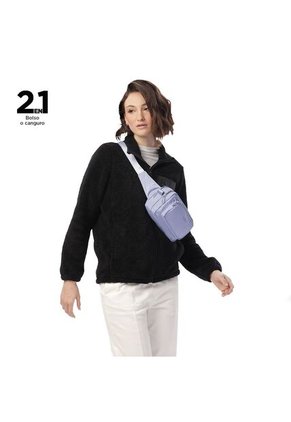 Bolso Para Mujer 2 En 1 Funty 3.0 Pequeño Morado