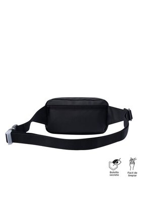 Riñonera Unisex Clear Sam Negra