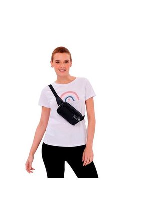 Riñonera Unisex Clear Sam Negra