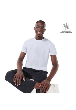 Camiseta Para Hombre Manne Blanca