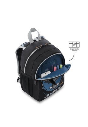 Morral Para Niño Hanzo Pequeño Negro