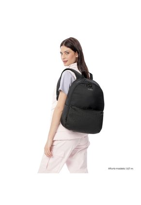 Morral Universitario Palencia Porta PC 13" Negro Mujer