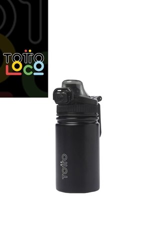 Botilito Térmico Jet 350 Ml Negro Totto