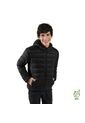 Chaqueta Acolchada Con Capota Para Hombre Negro Colorout Totto de Totto