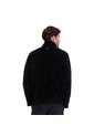 Buzo Para Hombre Marquez Sherpa Cuello Alto Negro de Totto