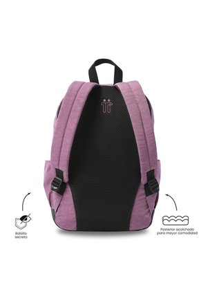 Morral Universitario Tocaxu Porta PC 15" Morado Mujer