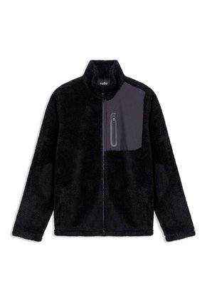 Buzo Para Hombre Marquez Sherpa Cuello Alto Negro