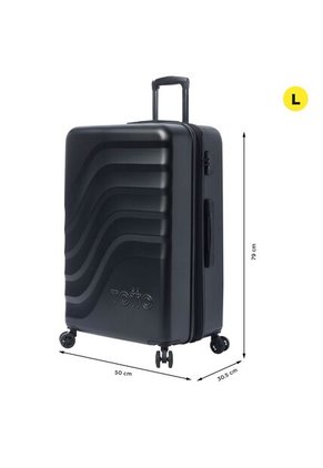 Maleta De Viaje Grande 360 Bazy+ L Negra