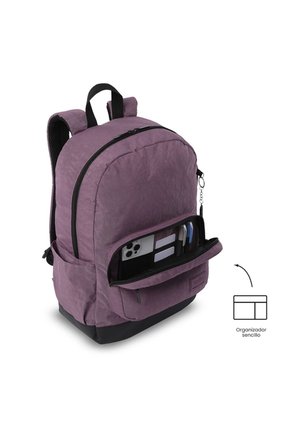 Morral Universitario Tocaxu Porta PC 15" Morado Mujer