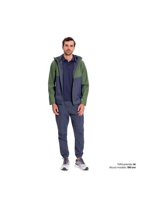 Chaqueta Impermeable Para Hombre Seal Azul