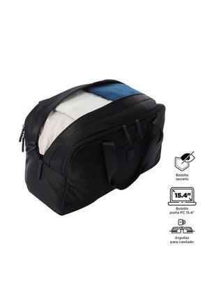 Tula De Viaje Weekender Grande Negra