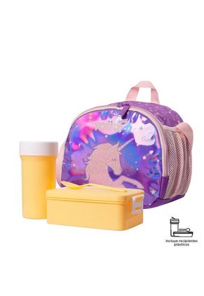 Lonchera Con Aislamiento Térmico Unispace Morado