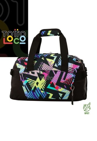 Tula De Viaje Active Pro Pequeña Negra Totto