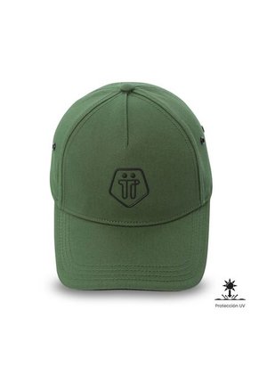 Gorra Beisbolera Totto Plus 2.0 Con Filtro UV Verde