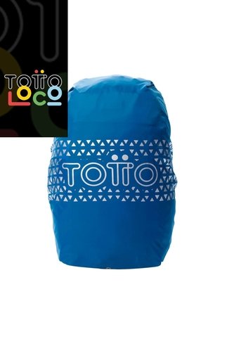 Forro Impermeable Rain Cover 2.0 Plegable Para Maleta Azul Totto