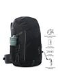Morral Outdoor Summit 35 Negro Con Sistema De Pedernal de Totto