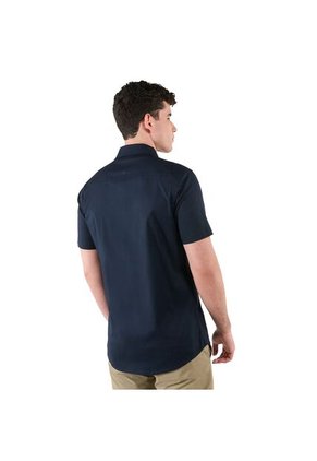 Camisa Para Hombre Manga Corta Garnet Azul
