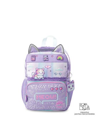 Morral Para Niña Andy Cat Pequeño Morado Totto