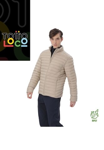 Chaqueta Acolchada Para Hombre Termolight 2.0 Beige Totto