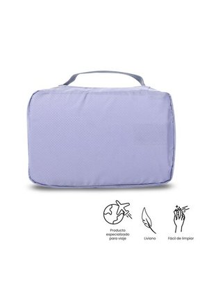 Organizador De Baño Para Viaje All In Morado