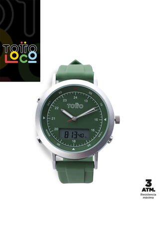 Reloj Análogo Digital Field 2.0 Color Verde Totto