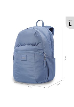 Morral Universitario Trik 2.0 Porta PC 15" Azul Hombre