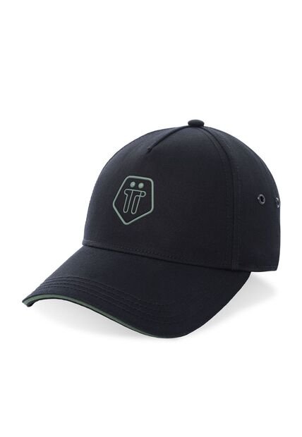 Gorra Beisbolera Totto Plus 2.0 Con Filtro UV Negro