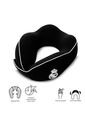 Almohada De Viaje Real Madrid Negra de Totto