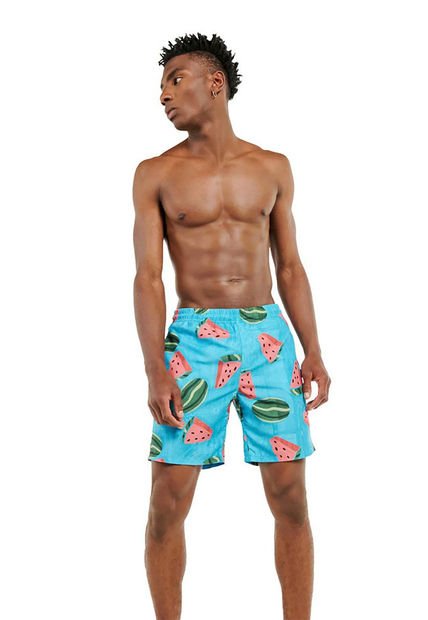 Pantaloneta Abriko Estampada Para Hombre