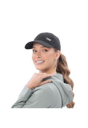 Gorra Beisbolera Forsitia 2.0 Con Filtro UV Color Negra/Gris/