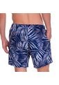 Pantaloneta Estampada Para Hombre Lown Azul de Totto