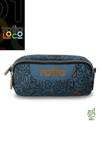 Cartuchera Multiuso Sobre Pequeña Azul Hombre Totto
