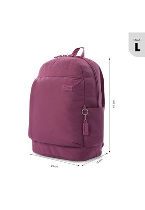 Combo Juvenil X 3 Morral Porta PC 14" + Lonchera + Cartuchera Yuno Rosado Rose