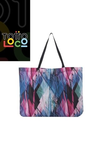 Shopping Bag Plegable Practibag Liviana Multicolor Totto