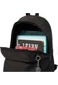 Morral Universitario Ometto Negro Unisex Con Organizador de Totto