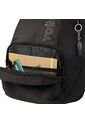 Morral Universitario Ometto Negro Unisex Con Organizador de Totto