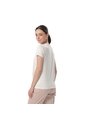 Camiseta Estampada Para Mujer Prime Manga Corta Blanca de Totto