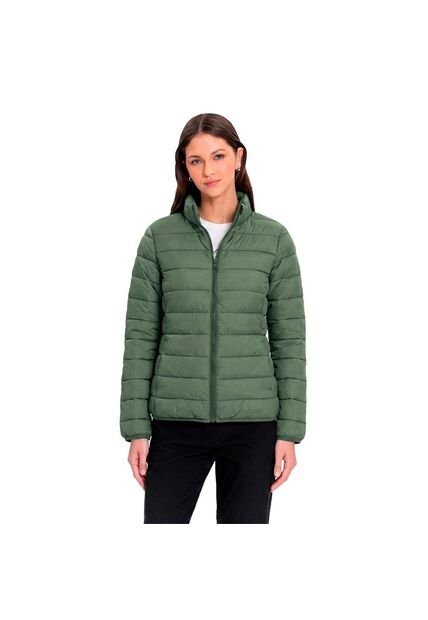 Chaqueta Acolchada Para Mujer Colora