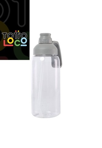 Botilito Plástico Greep 1800 Ml Gris Totto