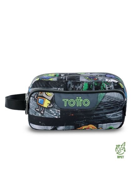 Cartuchera Multiuso Agapec Grande Negra Hombre