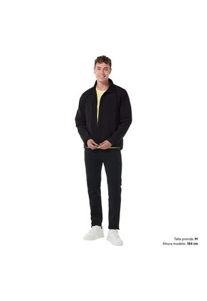 Chaqueta Rompevientos Para Hombre Oriolli Negra