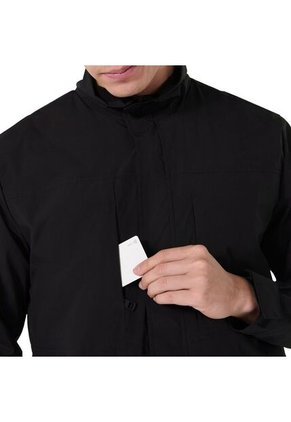 Chaqueta Rompevientos Para Hombre Oriolli Negra