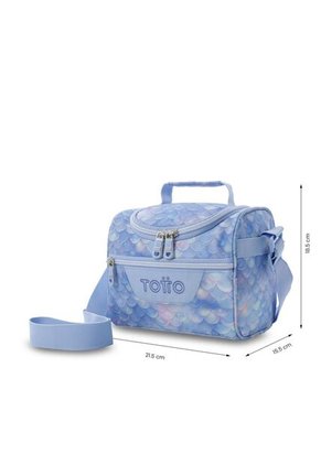 Lonchera Térmica Para Mujer Pizarra Mediano Azul
